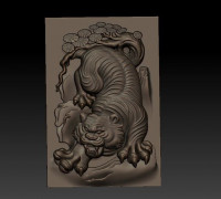 tiger 3D model