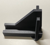 Keyboard Stand with fixation 3D model