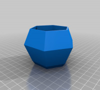 Hexagonal Pot 3D model