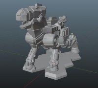 Balius Omnimech 3D model