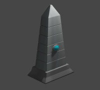 Obelisk 3D model
