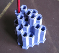 Basalt Pencil Holder 3D model