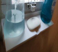 Shower room shelf 3D model