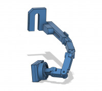 Flexible Raspberry PI Camera Mount // Ender 3 V2 3D model
