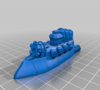 French Battlefleet 3D model