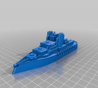 Prussian Empire Battlefleet 3D model