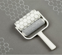 Honeycomb Paint Roller 3D model
