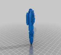 LFC | Tyrant class destroyer 3D model