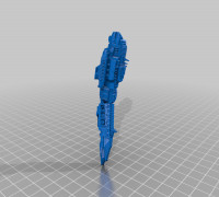 LFC | Prince class destroyer derelict  3D model