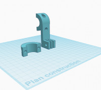 gopro support for bicycle handlebars 3D model