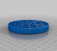 Routing template - Prusa Spool Coasters 3D model