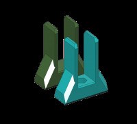 Stand feet (general purpose) 3D model