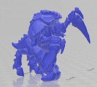 Space Big Bug Gardian 3D model