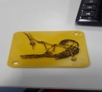 Bird Keyholder 3D model