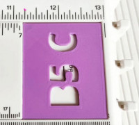 Cinch Binding Stops 3D model