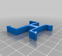 databot 3D Printable Sensor Mount for Tello Drones 3D model