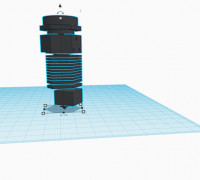 3in1 Hotend Mockup 3D model
