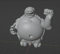 Pig Mutant 3D model