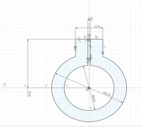 Piece de Serrage 3D model