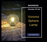 Voronoi Sphere Lamp 3D model