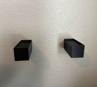 Xbox One X Floating Shelf 3D model