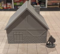 4 x 4 Cottage 3D model