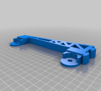 Lack Side Mount 608 Spool (Multi) Holder 3D model