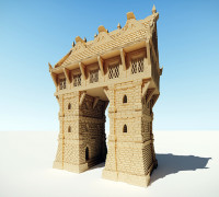 Ulvheim Bridgehouse 3D model