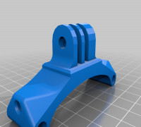 Mount Le Pigeon Gopro 3D model