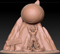 Goku Lamp 3D model