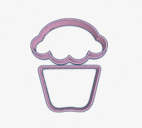 cupcake cutter 3D model