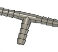 Raccord T 3D model