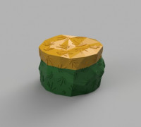 Herb Screw-Cap Can 3D model