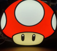 mushroom lamp 3D model