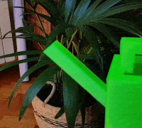 Watering Can Minecraft type 3D model