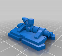 Flyer Valka side legs 3D model