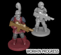 Work In Progress - Ventrillian Nobles 3D model