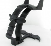 Batman Ground for Headset stand 3D model