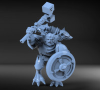 Wolf time Werewolf 3D model