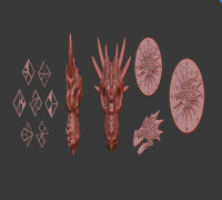 Salamanders Accessories 3D model