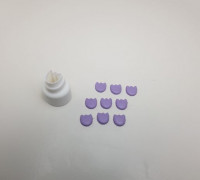 Polymer Clay Microcutter Tulip 3D model