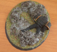 Warhammer Rock Base(110x92) 3D model