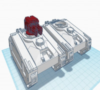 Amur, Tank 3D model