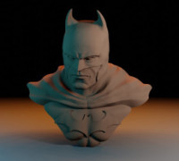 Batman Bust 3D model