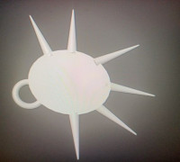 ornamental sun 3D model