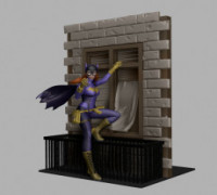 Batgirl 3D model