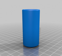 Handle for M5 sized thread 3D model