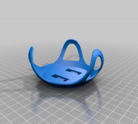 Google Home Mini Mount - zip tie 3D model