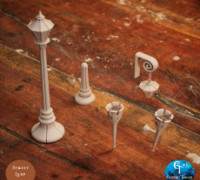 Street Lamp 3D model