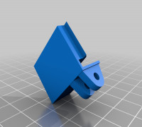 Pi Zero W & Camera mount with case for Ender 3 Pro 3D model
